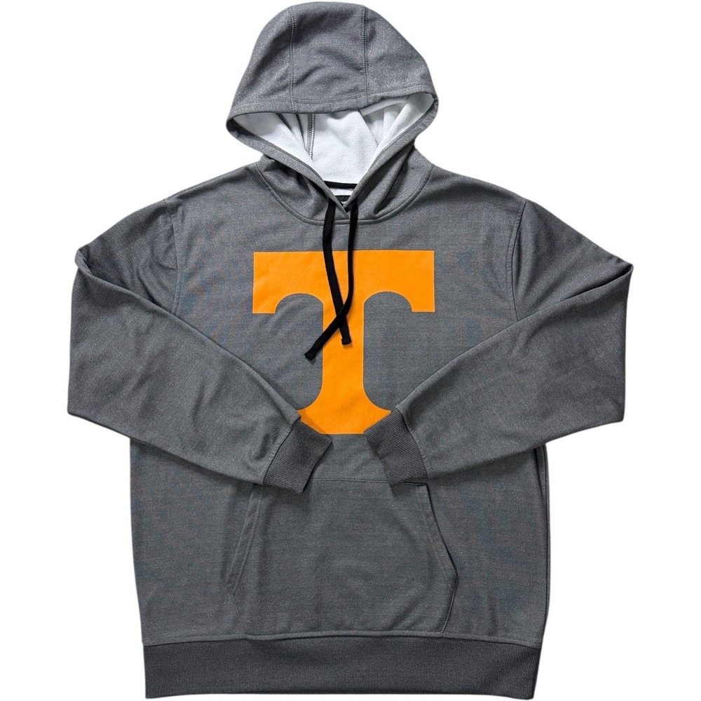 University Of Tennessee Volunteers Charcoal‎ Gray Big Logo Pullover Size XL